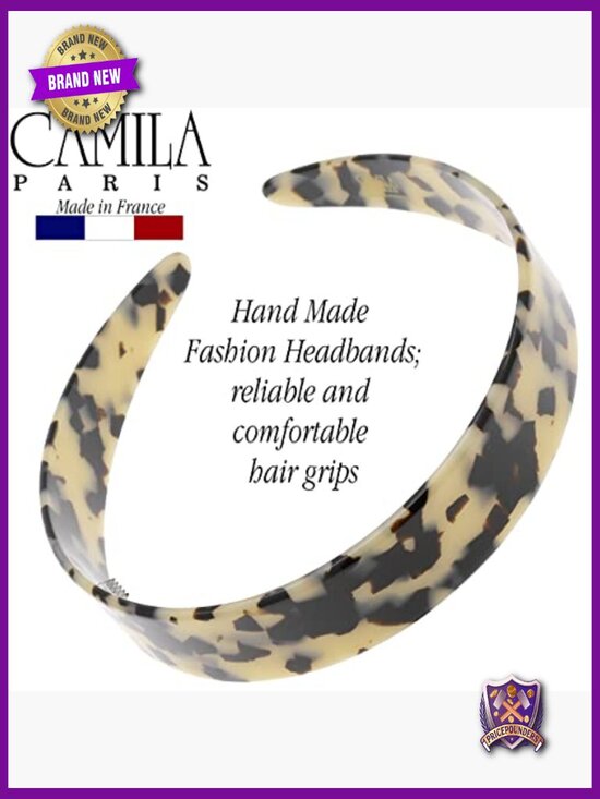 Handmade French Headband, Strong Hold No Slip, Durable main image 3